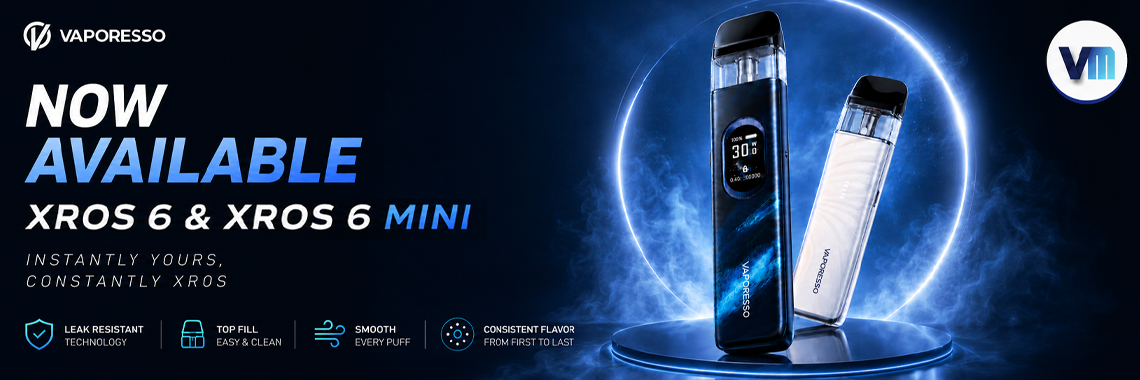 Vaporesso Xros 6 and 6 Mini